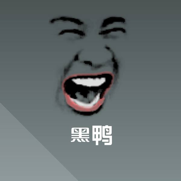 黑鸭斗图图片 第1张