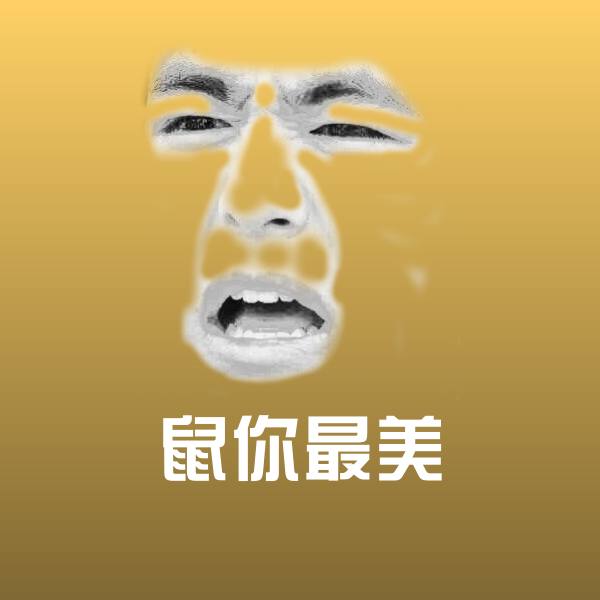 鼠你最美沙雕表情包