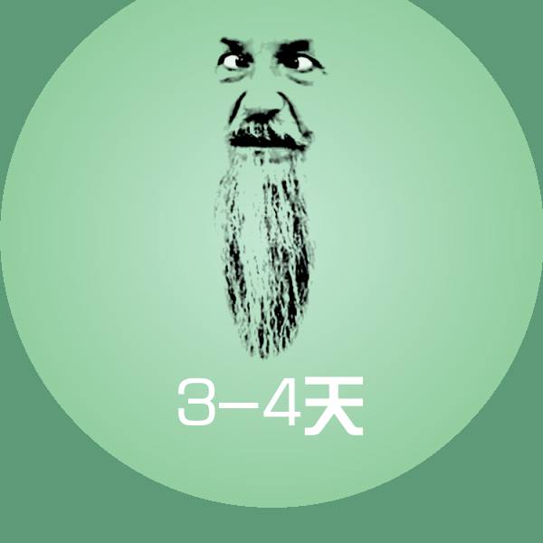 高清3-4天表情图片