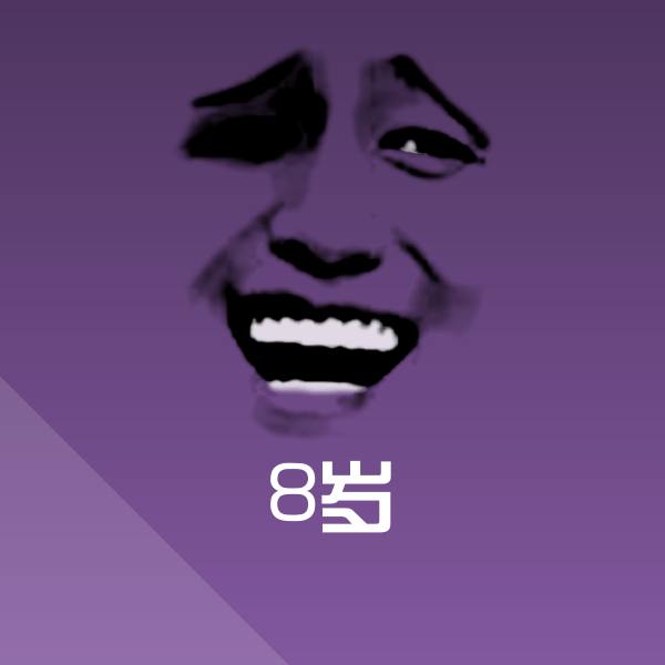 搞笑8岁表情