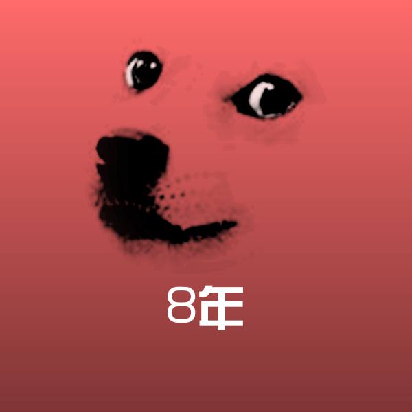 可爱8年表情