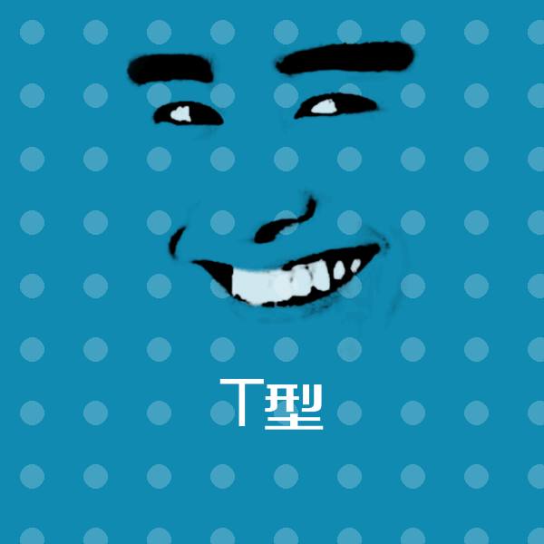 可爱T型表情