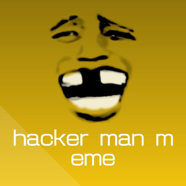 hacker man meme表情包