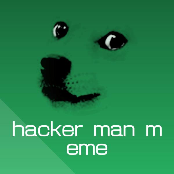 搞笑hacker man meme表情